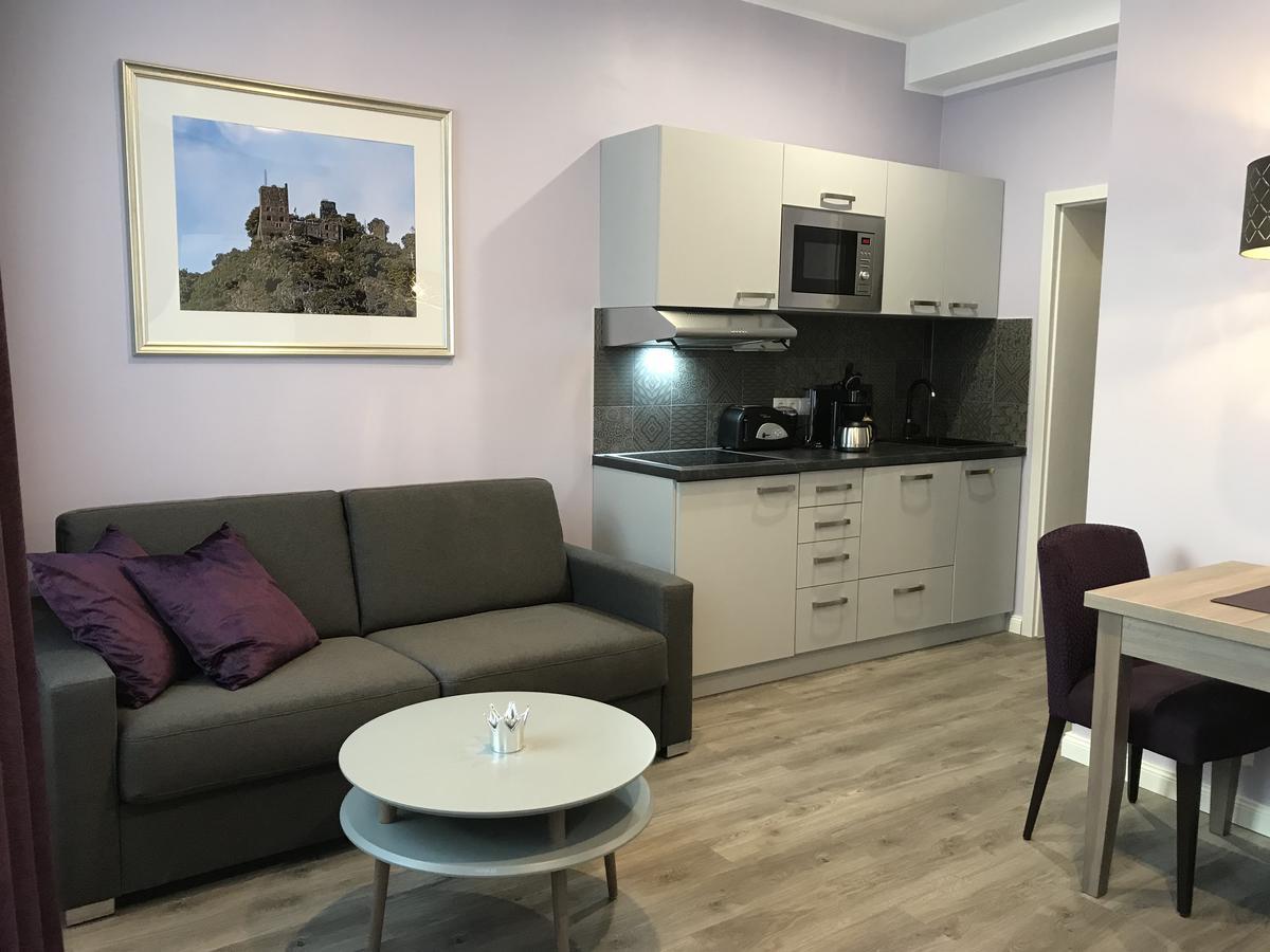 Apartmenthaus Burgenheimat In Rhens Bei Koblenz Kültér fotó